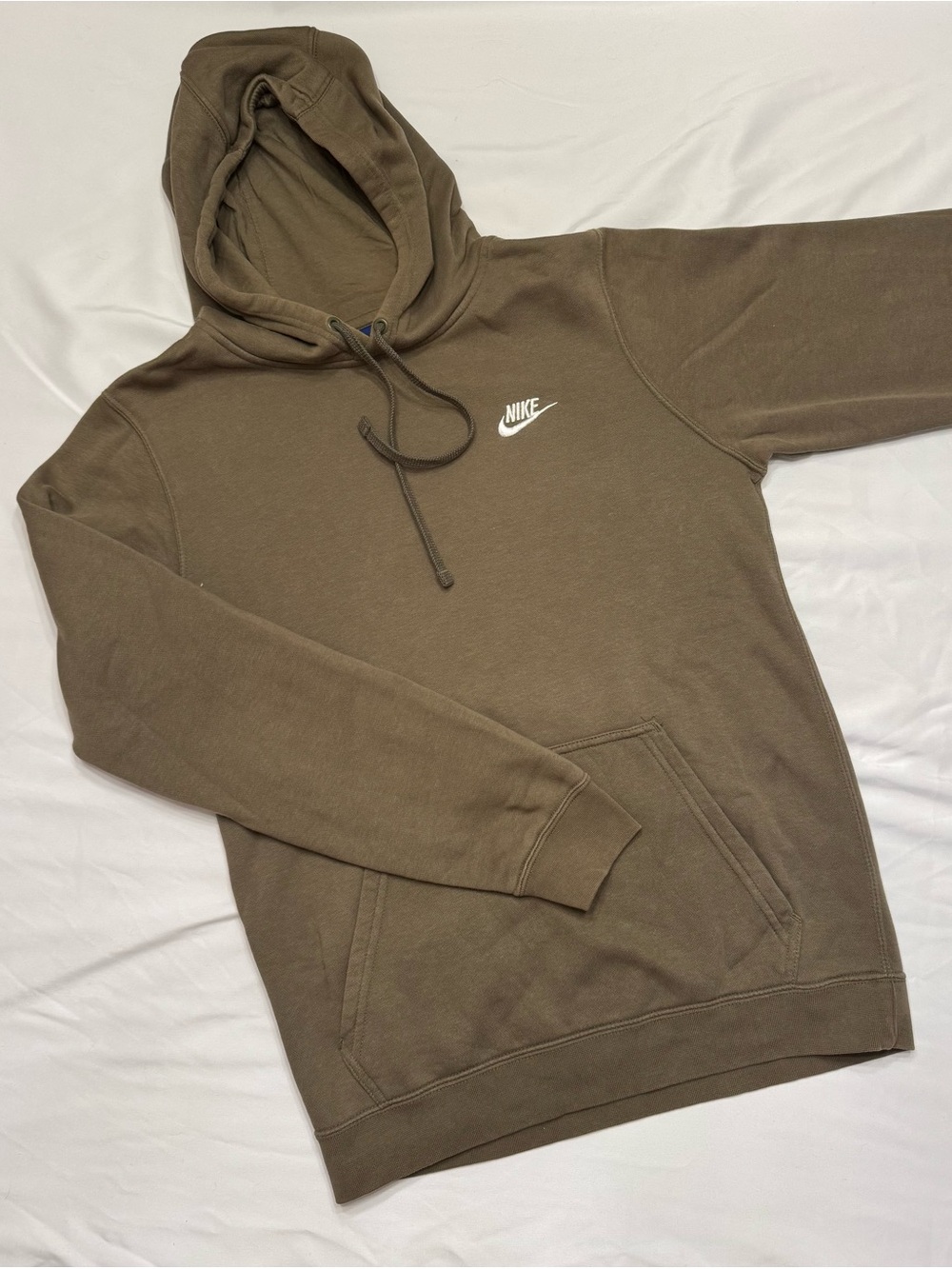 Nike Men’s Olive Green Pullover Hoodie
